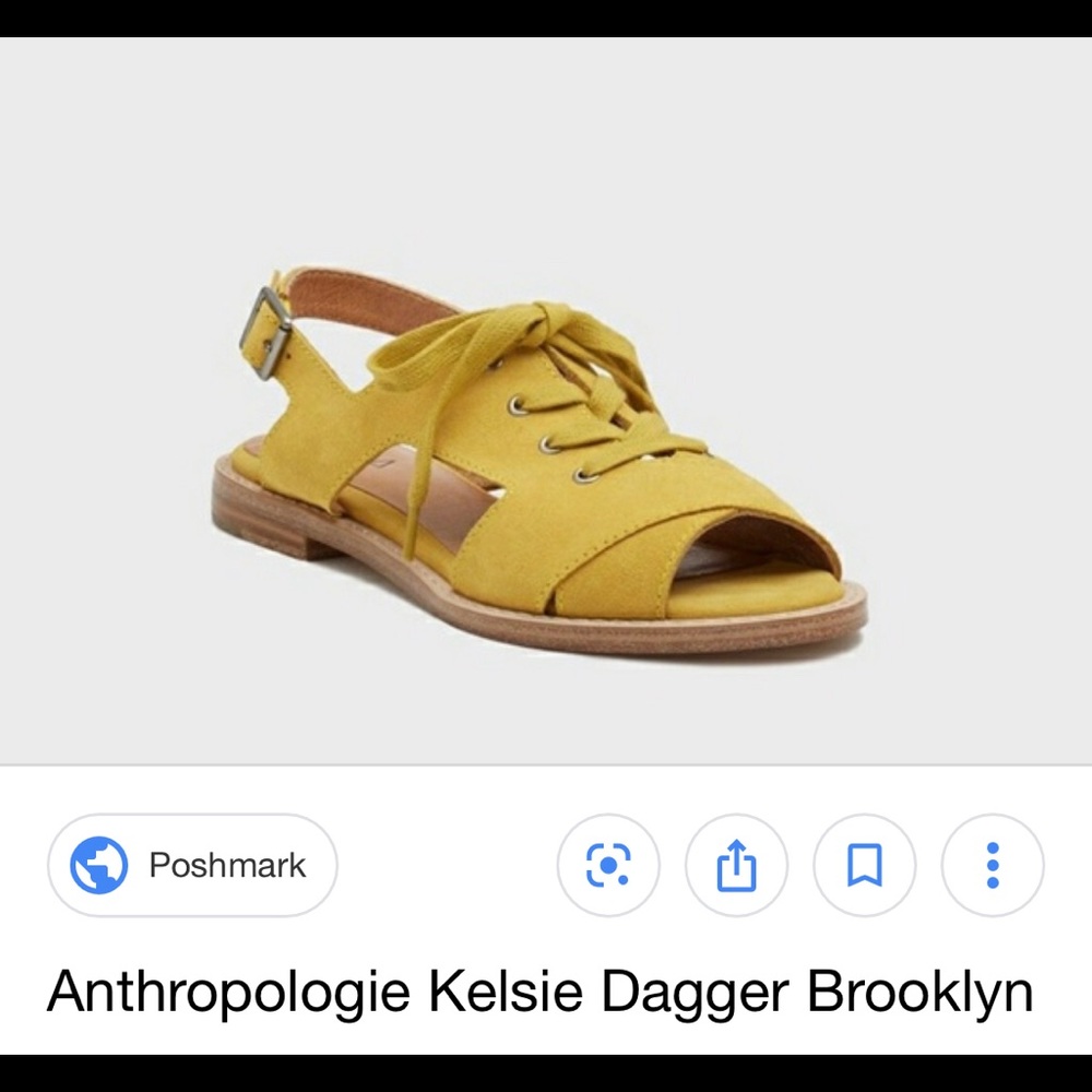 ISO Kelsi Dagger Lace Up Flats sz 8